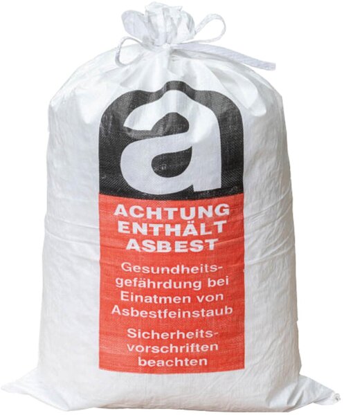 Gewebesack Asbest 700x1100mm beschichtet 167753 VPE=50 Stk.