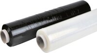 Stretchfolie, 500mm x 250m, 23µm, schwarz, 1Rolle