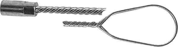 Bürstendrahtstiel Länge 1000 Gewinde 1/2" Ww.i.