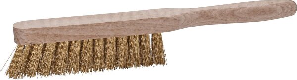 Handfeger Messingdrahtbesatz - gewellt 0,20 mm 4-reihig