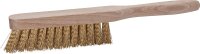 Handfeger Messingdrahtbesatz - gewellt 0,20 mm 4-reihig