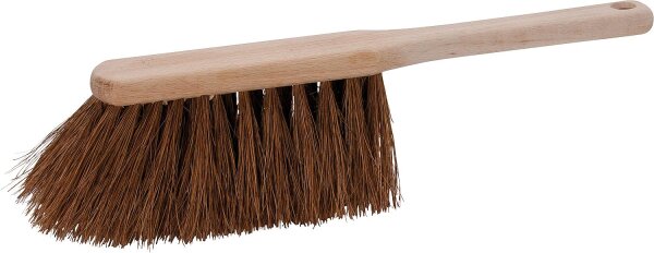 Handfeger Kokos natur 4-reihig, Besatzhöhe 70 mm Abmessung 280 x 40 mm