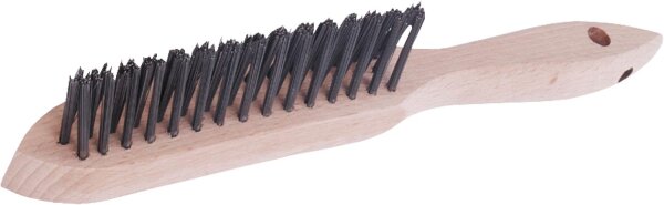 Kehlnahtbürste Stahldraht glatt 0,35 mm 3 x 15 mm