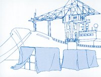HDPE-Abdeckplane "Profi" ca. 12 my 4 x 5 m