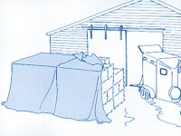 LDPE-Abdeckplane "Stark" ca. 30 my 4 x 2,5 m