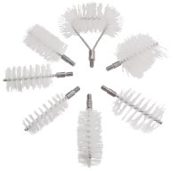 Bürstenset Nylon ohne Stiel mit Gewinde M10,...