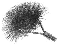 Rückwandbürste ohne Stiel Stahldraht gewellt, M...