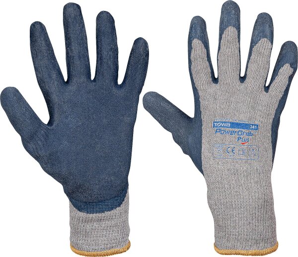 Mittelstrickhandschuh, Paar Power Grap Premium,versch.Farben Polyester,Größe L