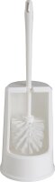 WC-Bürstengarnitur Kunststoff, weiß,...