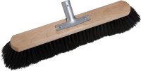 Saalbesen 80cm Holz 8-Reihig mit Metallhalter Haar-Mischung