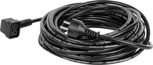 Netzkabel mit Schukostecker 3 x 1,5mm² / Länge 12,5m  für Sauger DBQ 250/360/500