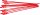 Schnellbinder 140mm lang, VPE 1000 Farbe rot