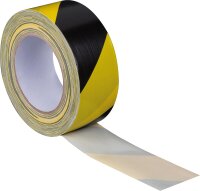 Gewebe-Markierungsband 50mm x 25m gelb/schwarz