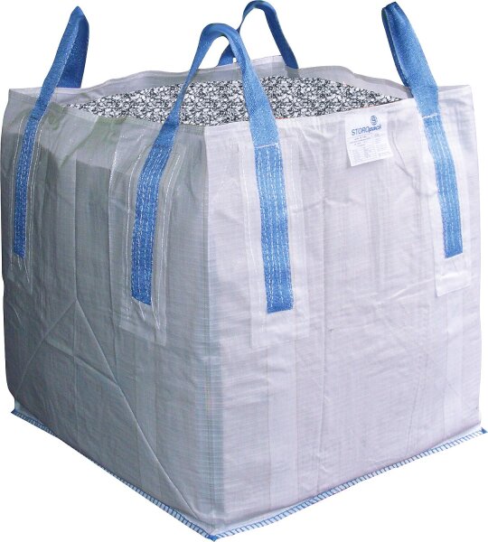 Big Bag Stein unbeschichtet,4 Hebeschlaufen SWL 1500Kg
