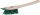 Gartenbürste/Rasenmäherbürste PVC Fasern, Gesamtlänge 300mm