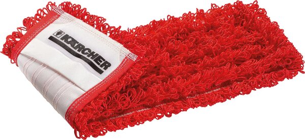 Wischmopp Farbe rot, Taschenfixierung