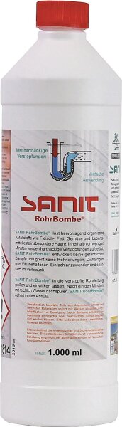 Rohrreiniger SANIT-CHEMIE RohrBombe, 1l Flasche