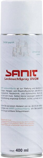 Lecksuchspray (DVGW) SANIT-CHEMIE, 400ml Sprühdose