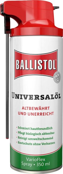 Multifunktionsöl BALLISTOL Universalöl 350ml Sprühdose mit VarioFlex