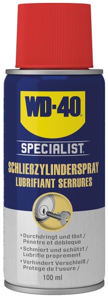 Schließzylinderspray WD-40 Specialist, 100ml Sprühdose