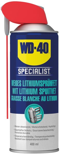 Weißes Lithiumsprühfett WD-40 Specialist 400ml Smart Straw-Sprühdose