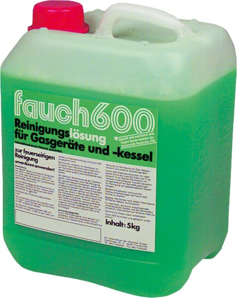 FAUCH 600 Reinigungslösung für Gasgeräte- & kessel 5kg Kanister