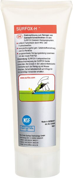 Elektrolytlösung BIO-CIRCLE Surfox-H, 100ml Tube
