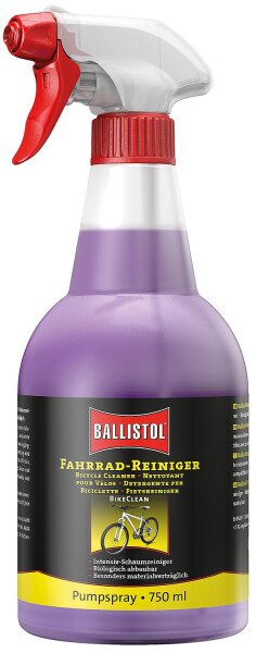 Fahrrad-Reiniger BALLISTOL BikeClean, 750ml Handzerstäuber