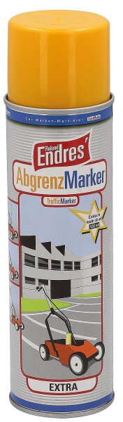 Markierspray gelb Abgrenz-Marker 600ml Sprühdose passend für 4-Radwaren 83 004 25