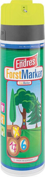 Markierspray leuchtend gelb (KWF) Roland Endres Forst-Marker Ergo 360°, 500ml Sprühdose