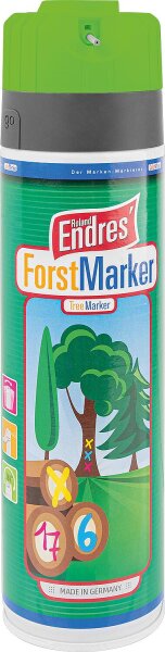 Markierspray leuchtend grün (KWF) Roland Endres Forst-Marker Ergo 360°, 500ml Sprühdose