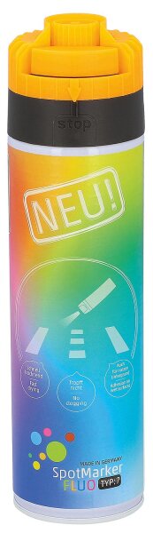 Markierspray leuchtend orange Roland Endres SpotMarker TYP7 360°, 500ml Sprühdose