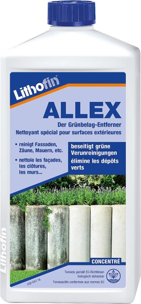 LITHOFIN ALLEX Grünbelagentferner 1l Flasche