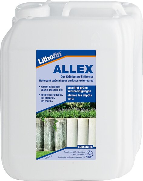 LITHOFIN ALLEX Grünbelagentferner 5l Kanister