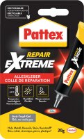 Reparaturkleber PATTEX Repair Extreme Gel 20g Blisterkarte