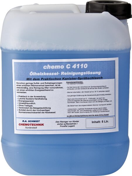 Reinigungslösung f. Ölheizkessel Chemo C4110 5 Liter