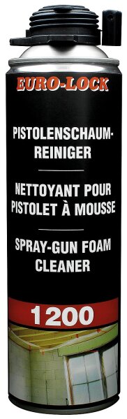 PU-Schaumreiniger EURO-LOCK LOS 1200, 500ml Sprühdose