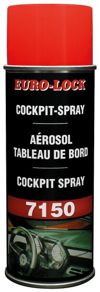 Cockpit-Spray (Orangenduft) EURO-LOCK LOS 7150, 400ml Spühdose