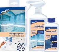 LITHOFIN Reinigerset für Dusche und Bad (2-teilig:...