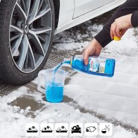 Winterscheibenreiniger SONAX AntiFrost + Klarsicht Konzentrat Citrus 1l Flasche