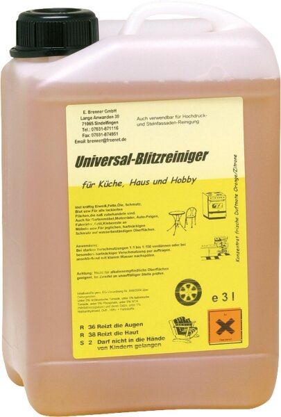 Universal-Blitzreiniger 3l Kanister