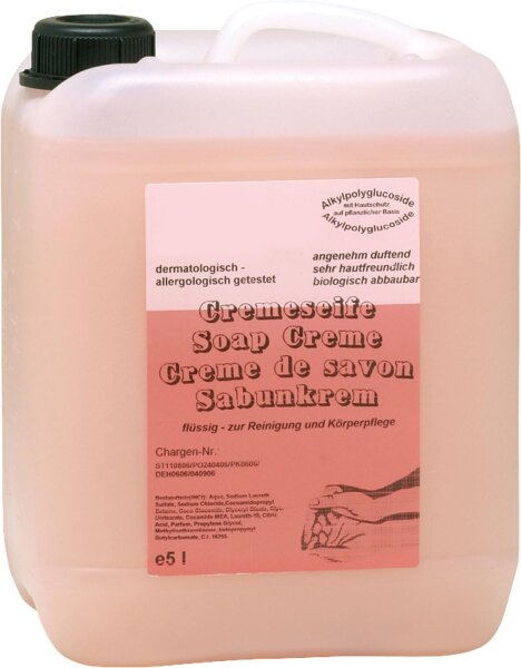 Cremeseife flüssig 5l Kanister