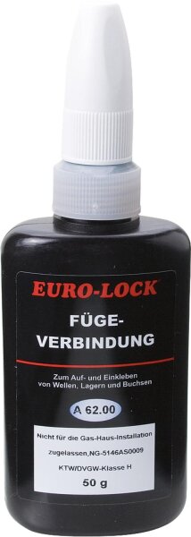 Rohr- & Gewindedichtung hochfest (DVGW) EURO-LOCK A 62.00, 50g Dosierflasche