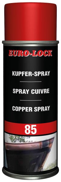Kupferspray EURO-LOCK LOS 85, 400ml Sprühdose