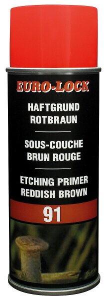 Haftgrund rotbraun EURO-LOCK LOS 91 400ml Sprühdose