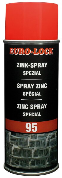 Zink-Spray Spezial EURO-LOCK LOS 95, 400ml Sprühdose