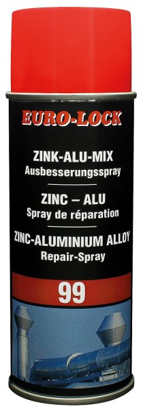 Zink-Alu-Mix Ausbesserungsspray EURO-LOCK LOS 99 400ml Sprühdose