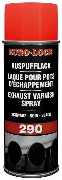 Auspufflack schwarz EURO-LOCK LOS 290 400ml Sprühdose