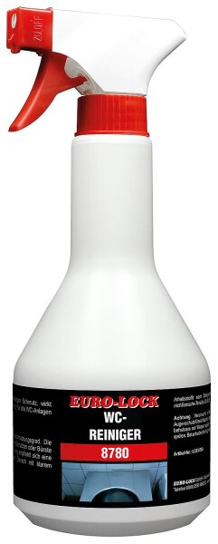 WC-Reiniger EURO-LOCK LOS 8780 500ml Pumpzerstäuber
