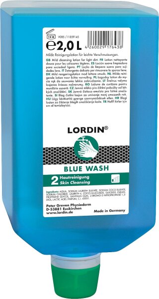 Waschlotion LORDIN Blue Wash 2l Varioflasche